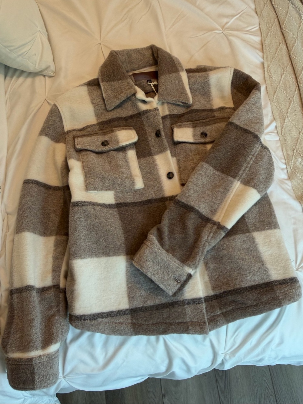 Civil Society “Riss” plaid shirt jacket